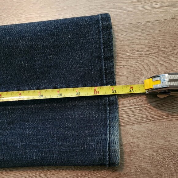 American Eagle Jeans 6 L Original Boot Low Rise Medium Wash Denim Western - Picture 9 of 11